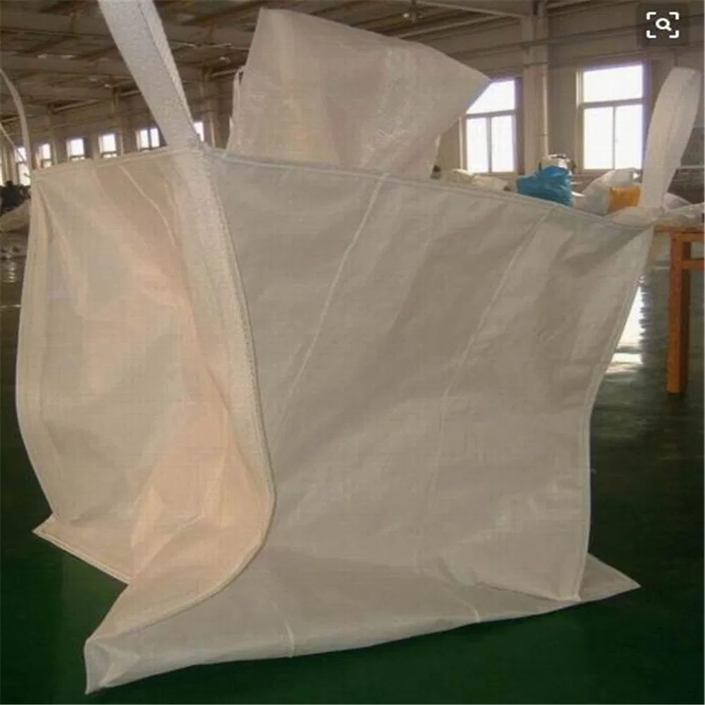 1000kg/1500kg/2000kg One Ton Type C Conductive 100% Virgin PP Woven FIBC Big Super Sacks Jumbo Bag Supplier Reusable