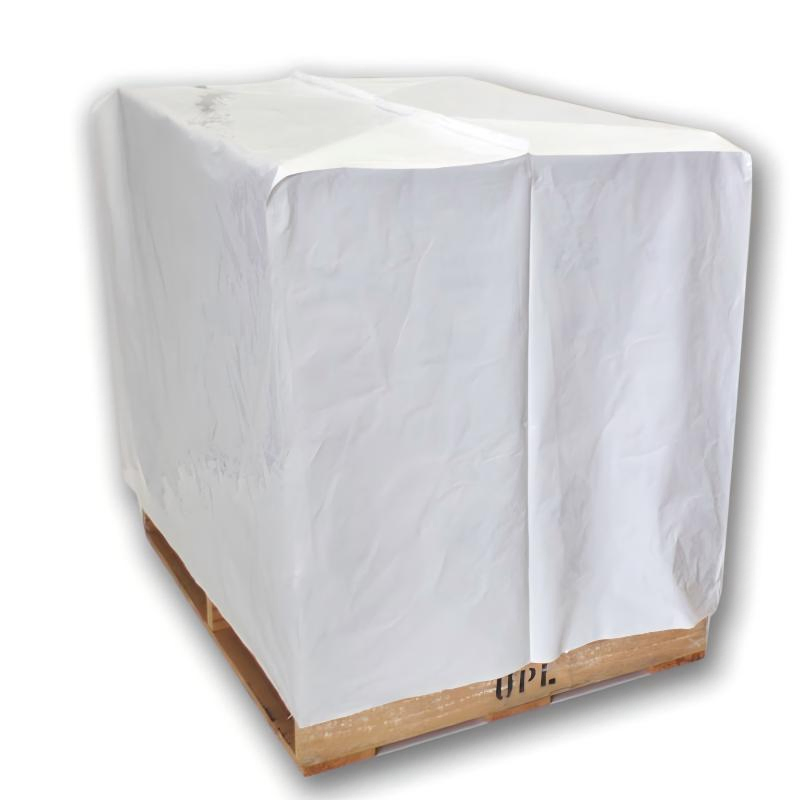 Custom Square Base Heavy Duty Polyethylene PE Plastic Bag of Waterproof Pallet Top Covers