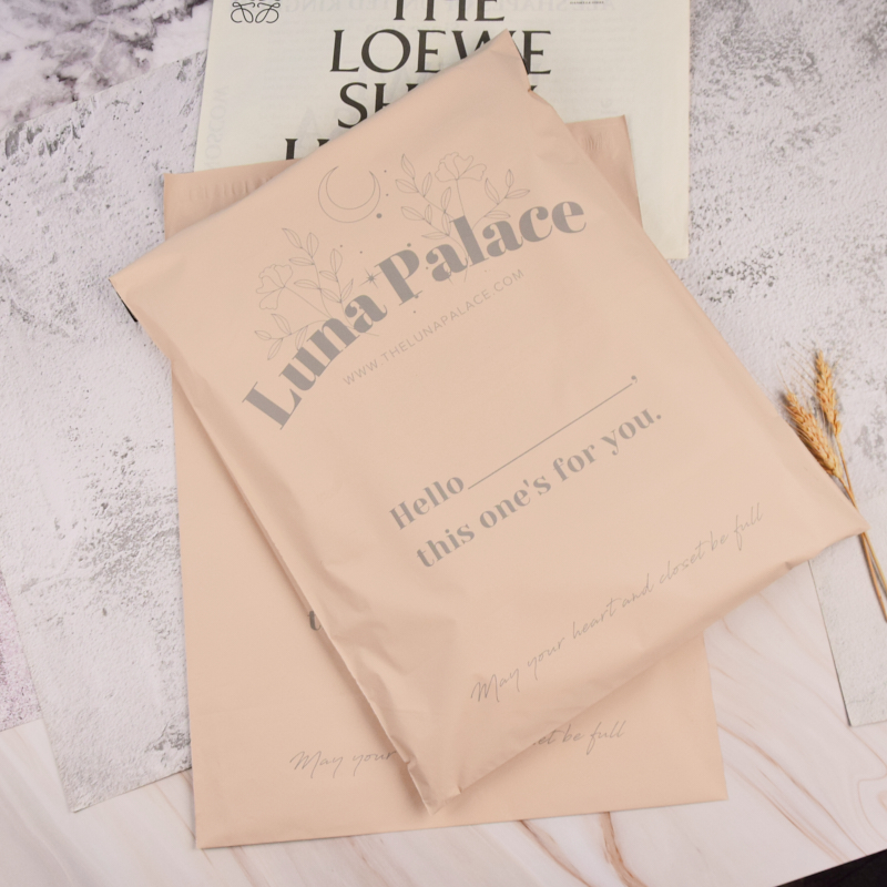 Frosted Plastic Bag
