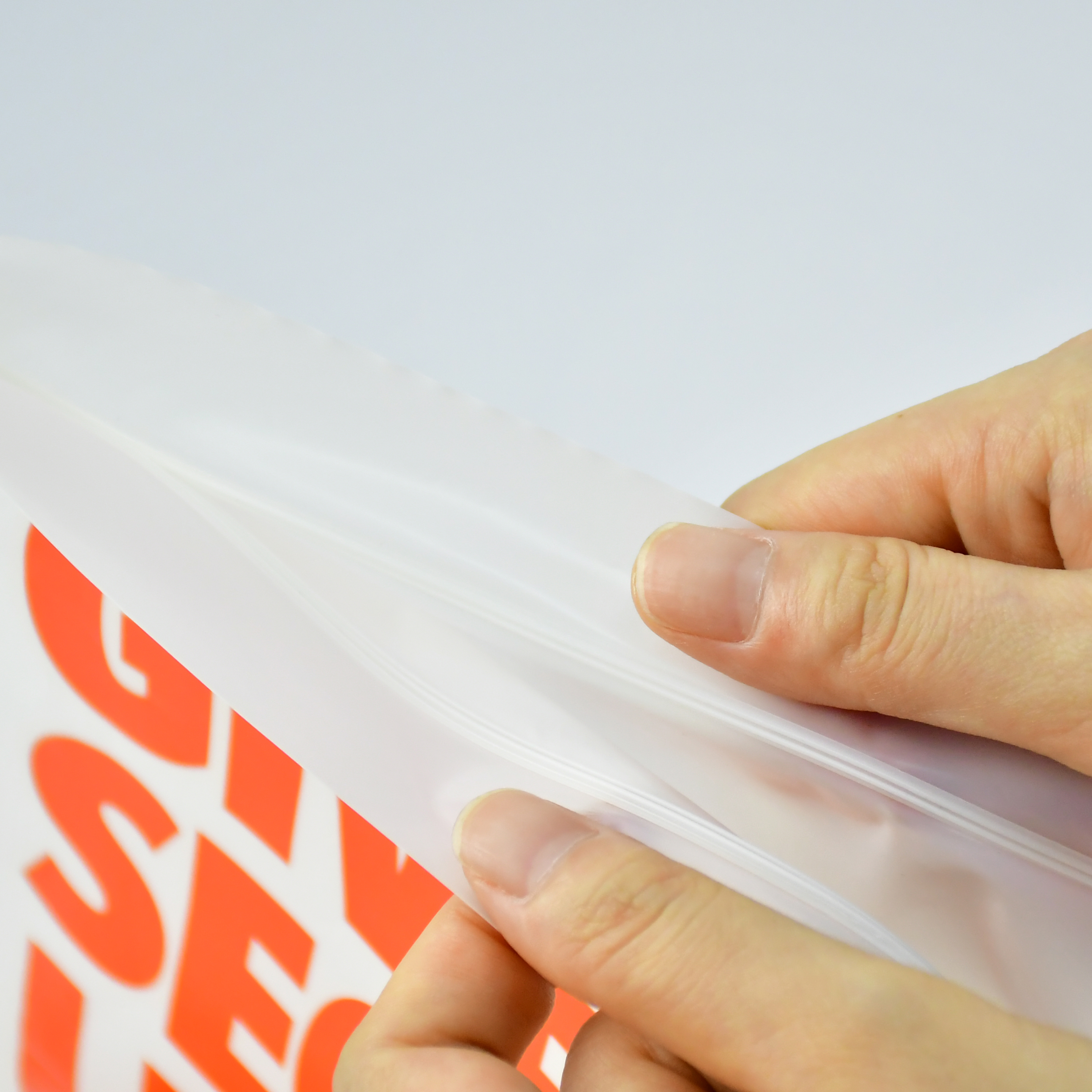 Custom Pla Biodegradable Corn Starch Bags Compostable Zipper Plastic Bags with Suffocation Warning