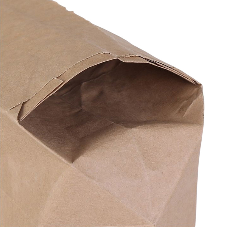 3 Layer Kraft Paper Sack Cement Multiwall Paper Bag 25kg 20kg 50kg Kraft Paper Valve Bag for Cement Mortar Powder