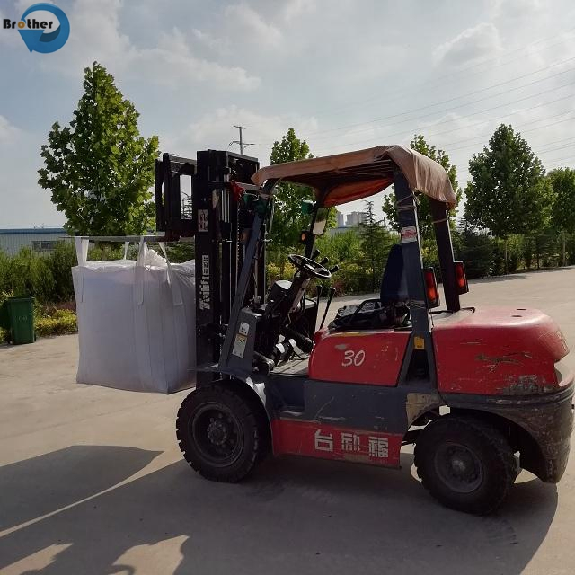 1 Ton 1000kg 15kg Jumbo Super Sack Bags Conductive Virgin PP Bulk FIBC From Supplier for Sand Wood Pellet and Maixi