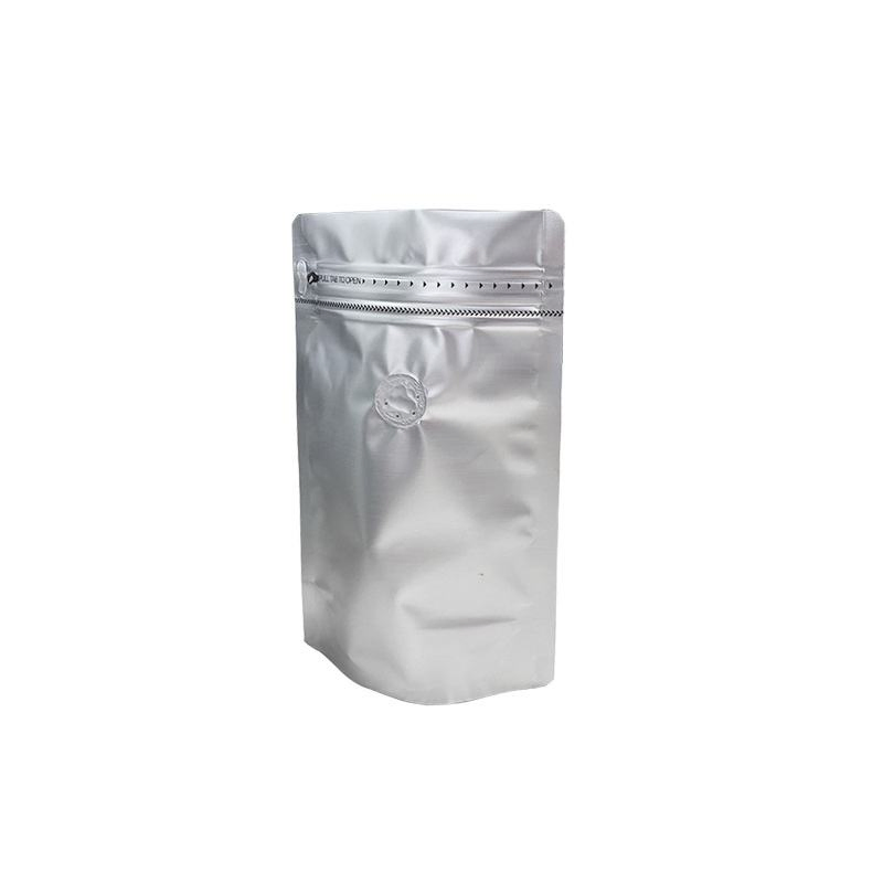 Stand up Pouch with Zipper Aluminum Foil Lined Moisture-Proof Coffee Bag Wholesale Eco-Friendly Packaging