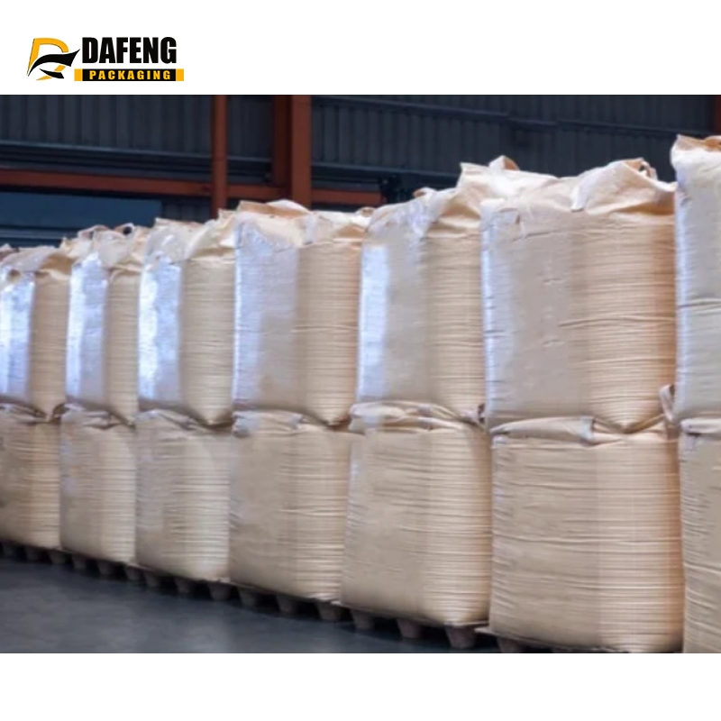1mt 1 Ton 1000kg 1250kg 1500kg 2000kg Super Sack Jumbo FIBC Bulk Bag Baffle Q-Bag Big Bags for Packing Building Rubble