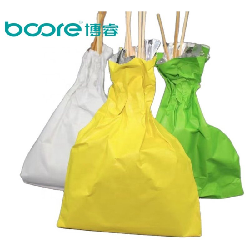 Custom Printed Aluminum Foil Lined Paper Bag for Burger Kebab Hot Dog