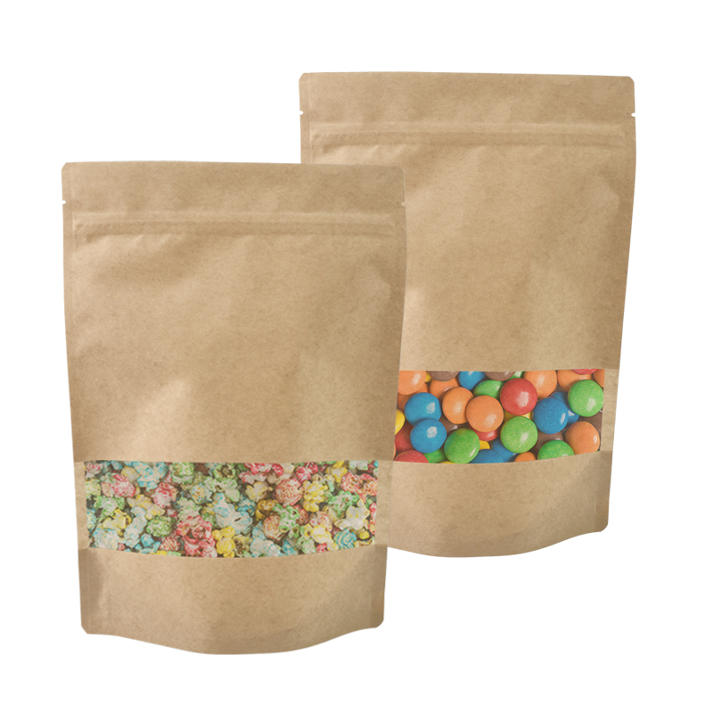 Custom Printed Biodegradable Smell Proof Ziplock Stand up LDPE Coffee Beans Packaging Bags