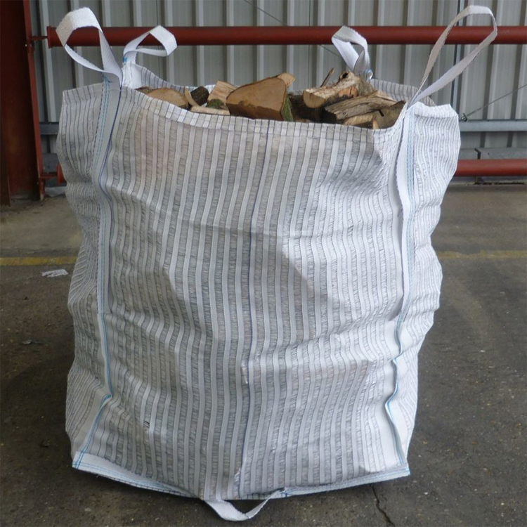 1 Ton Mesh Bags Breathable Mesh Firewood Vented Bulk Bag for Firewood Vegetables