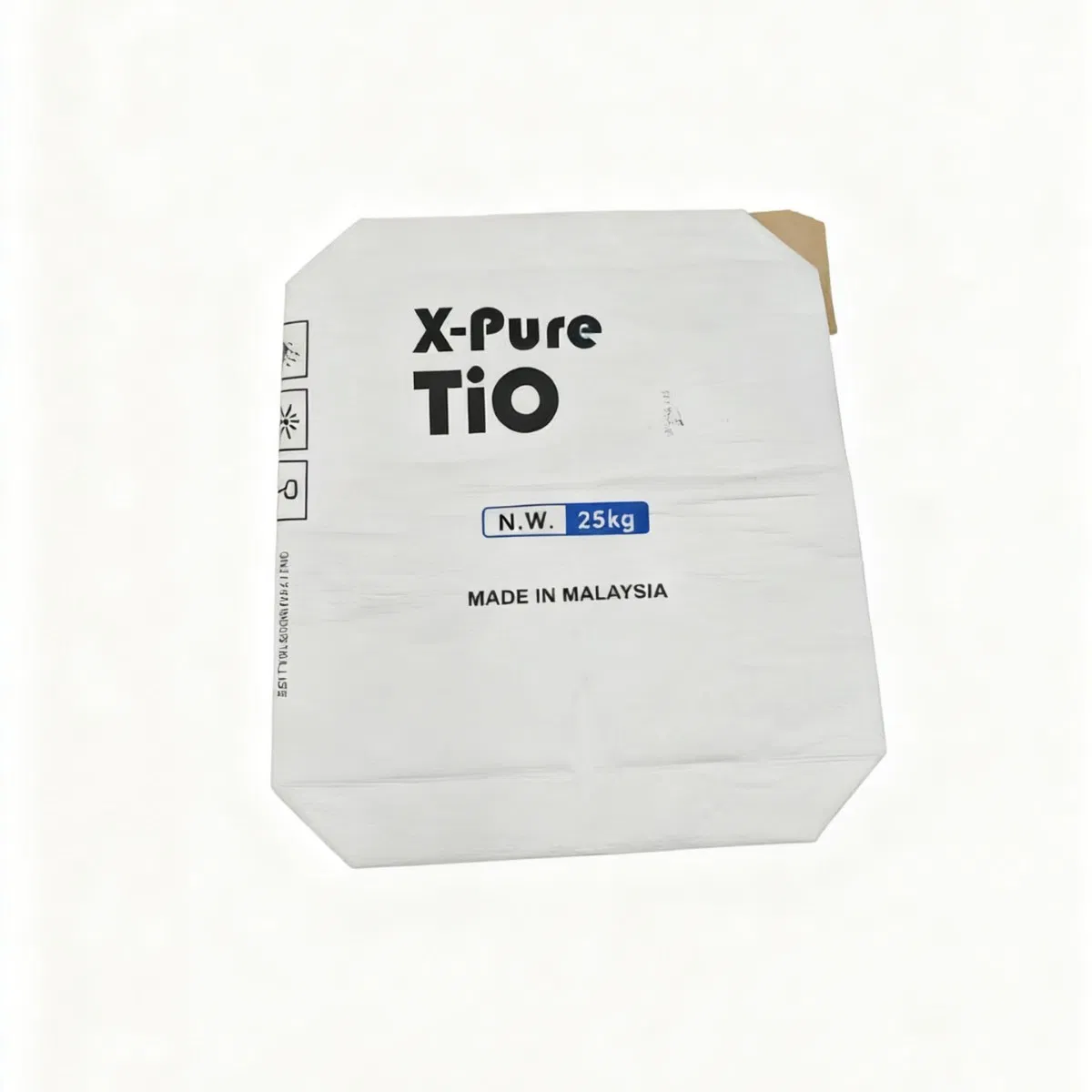 20kg 50kg Multiwall White Square Bottom Valve Kraft Paper Laminated Bag for Lime Cement Putty Powder Flour Chemical Powder