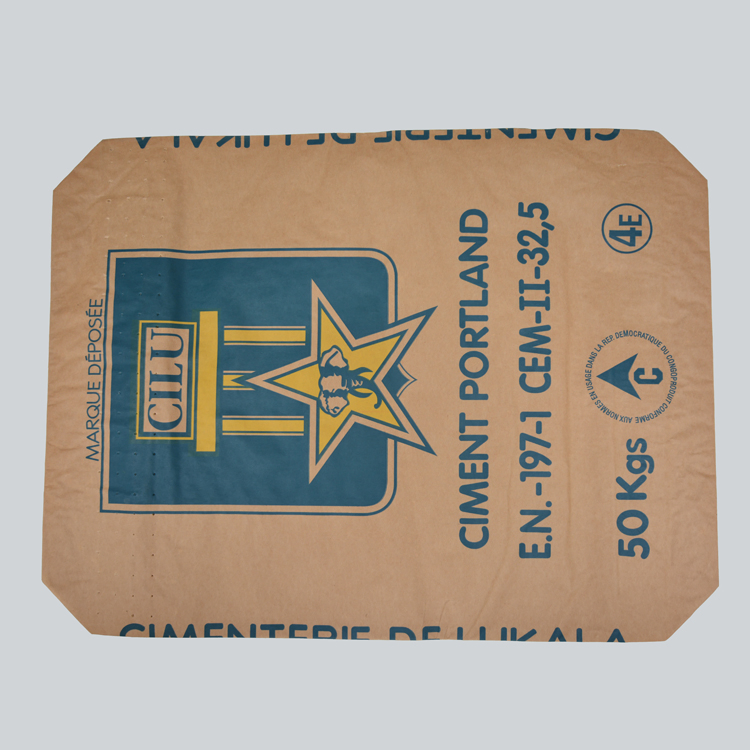 Cement Bag Kraft Paper Valve Sack Bags for Cement Packaging