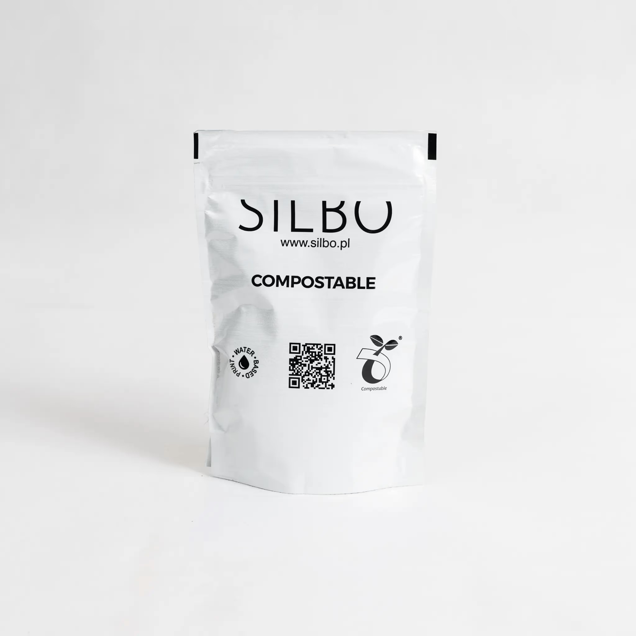 Eco Compostable Biodegradable PLA PET/PE Zip Stand up Pouch Custom Packaging Bags for Pet Food Chewing Gum Sushi-Food Grade