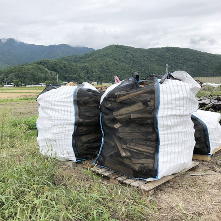 1 Ton Mesh Bags Breathable Mesh Firewood Vented Bulk Bag for Firewood Vegetables
