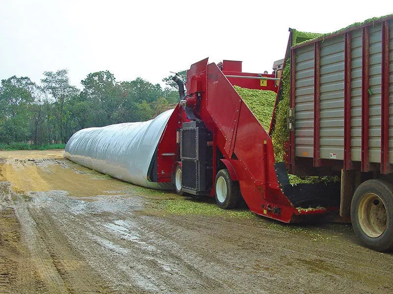 Heavy Duty Polyethylene Grain Silo Bag Bulk Storage Silage Bags 9FT 10FT Durable Hermetic Grain Silo Storage Bag
