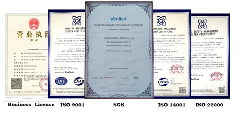 Certificates
