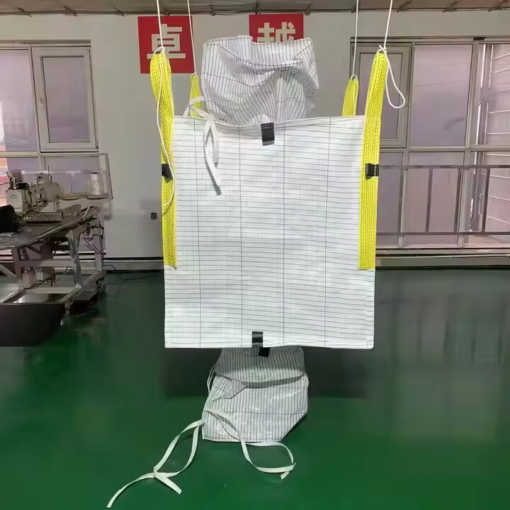 Conductive PP 1000kg 1 One Ton Super Sack Big Bulk Jumbo FIBC Bag