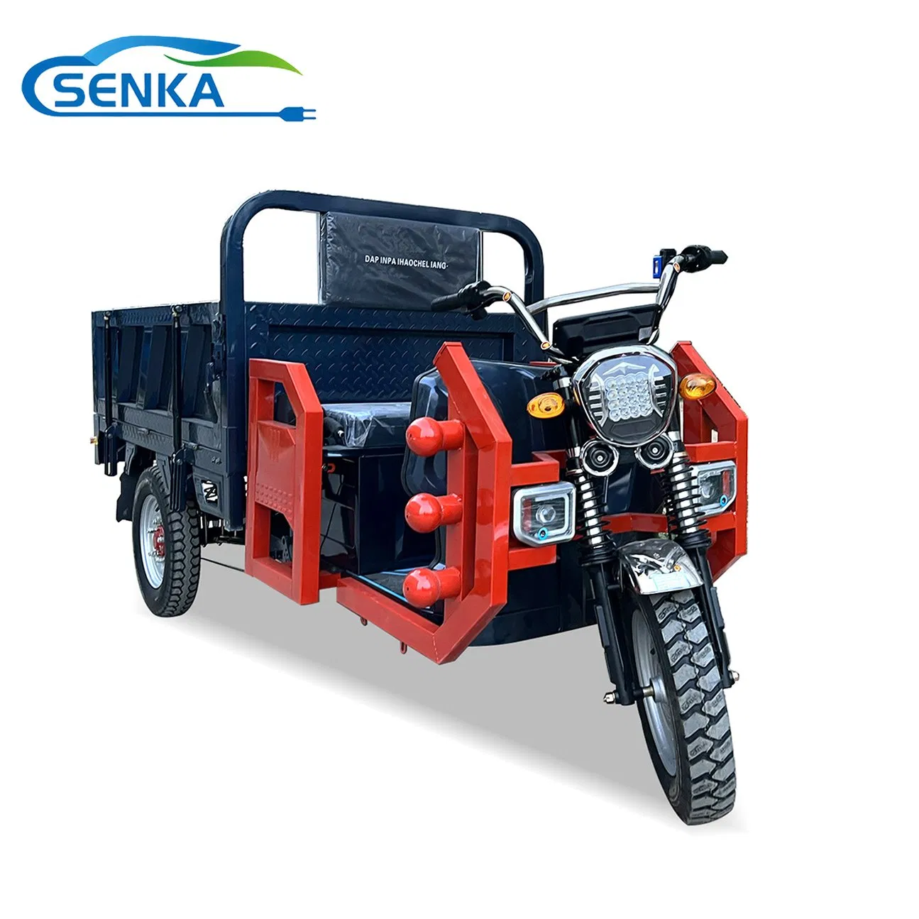 Senka Factory Price Safety Cargo Tricycle Electric Three Wheel Vehicle