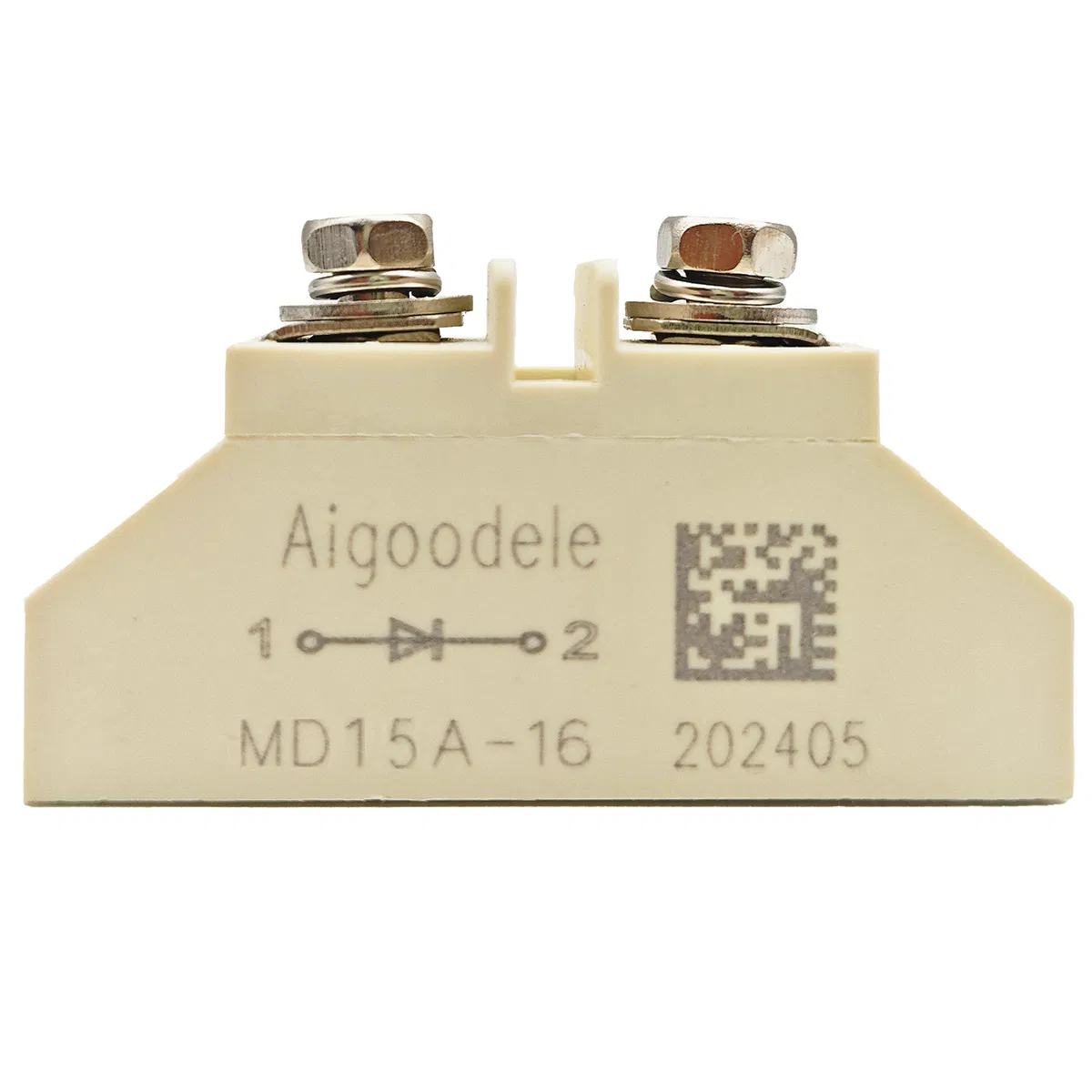 MD15A-16 15A Anti-Reverse Diode Rectifier Module for Battery Charging &amp; Solar Protection