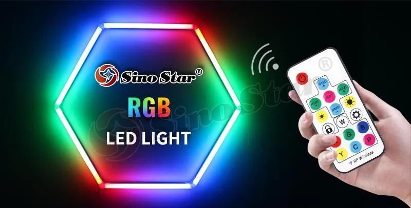 RGB Hexagon LED Lighting System