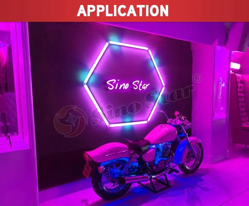 LED Hexagon Light View 5