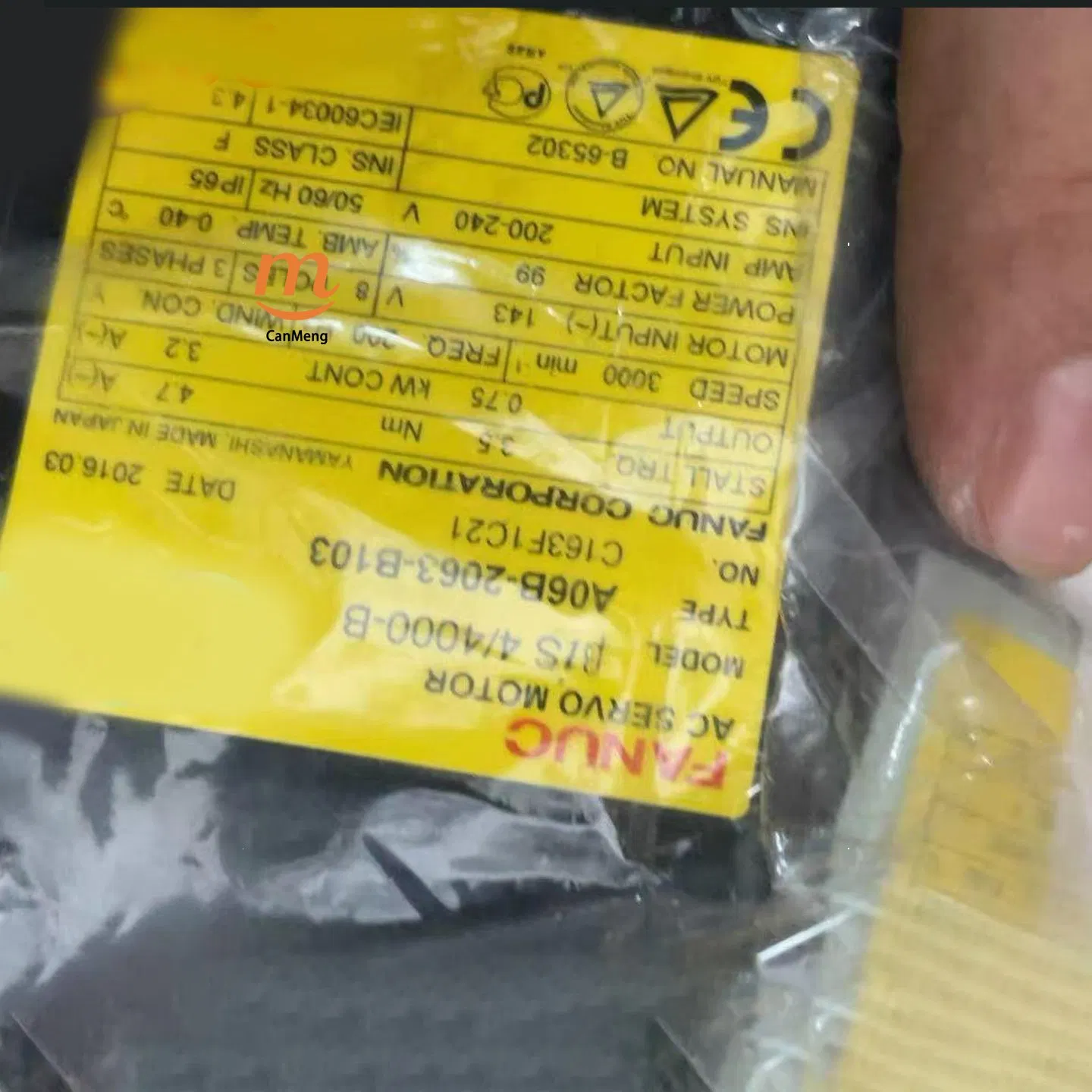 A06b-0075-B303/A06b-0061-B003 F-Anuc Original Motor Servo Motor for Fanuc