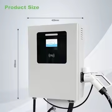7kw 20kw 30kw 40kw Wall-Mounted DC Fast Charger for Electric Vehicles, CCS2 Interface EV Charging Station, Smart Wallbox Evse for Commercial &amp; Home Use