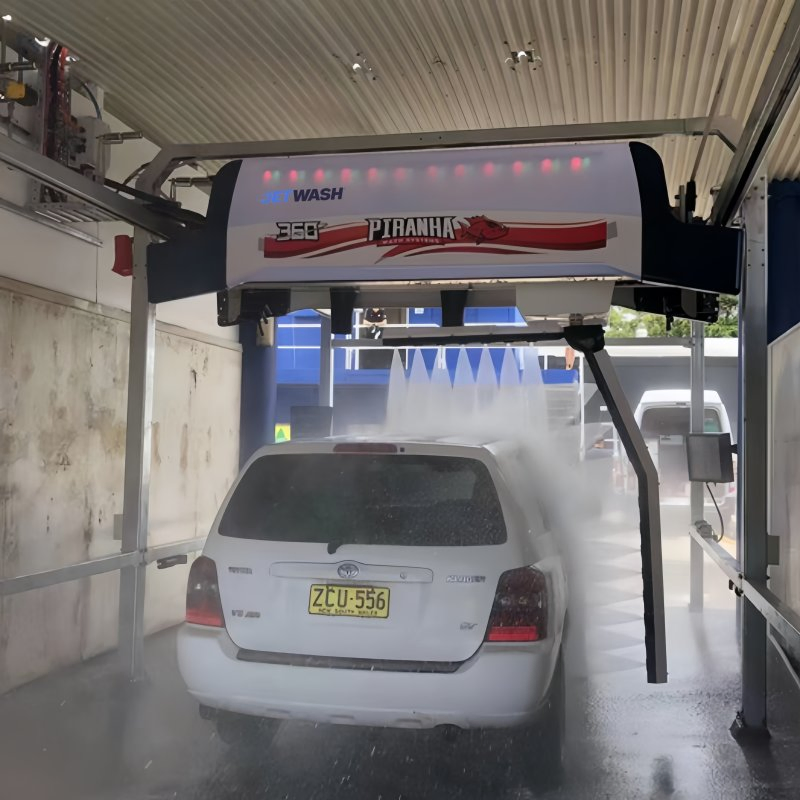 Automatic Touchless Car Wash Machine with Anti - Fog Windshield Treatment - Ideal for Cold - Climate Areas Car Washing Machine