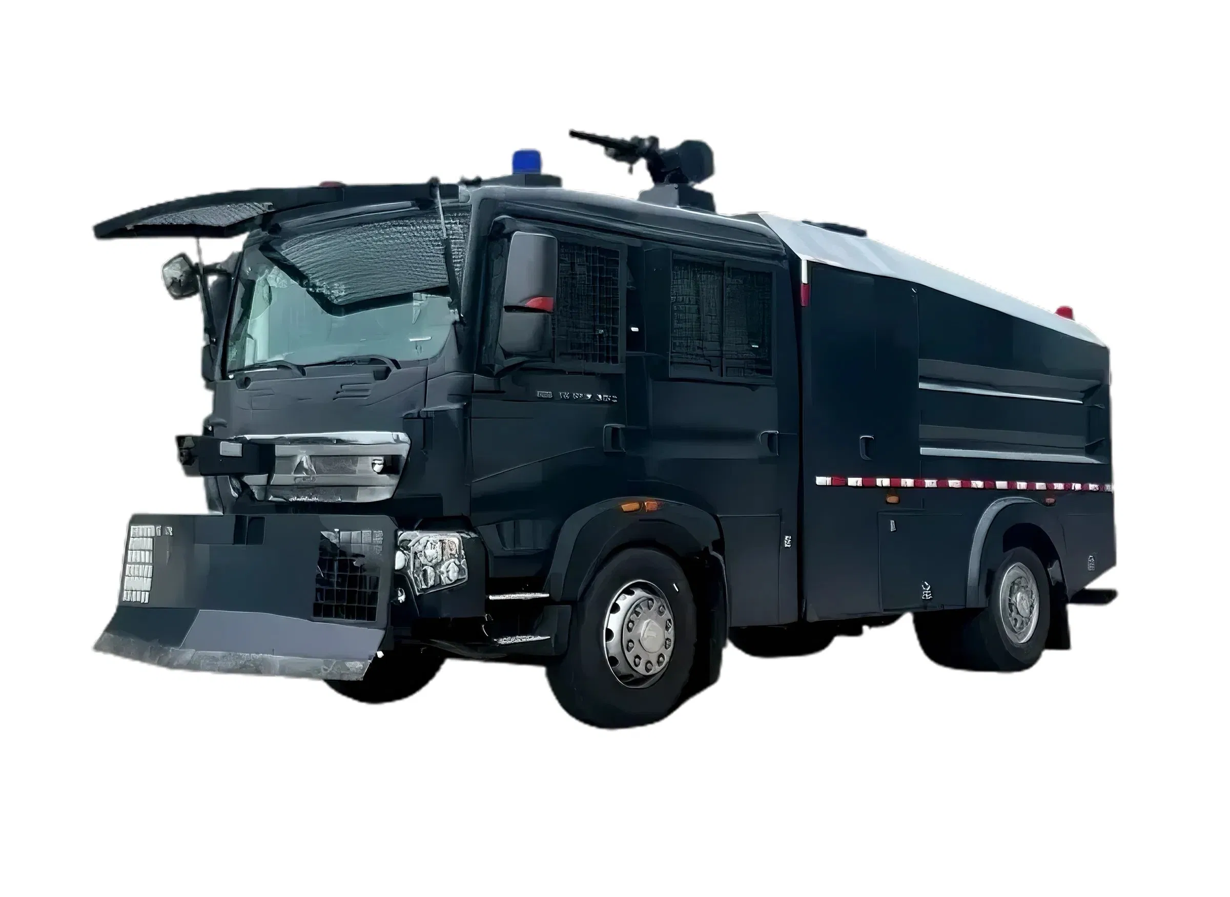 Advanced Law-Enforcement Water Dispersion Vehicle for Anti-Riot Public Safety Operations