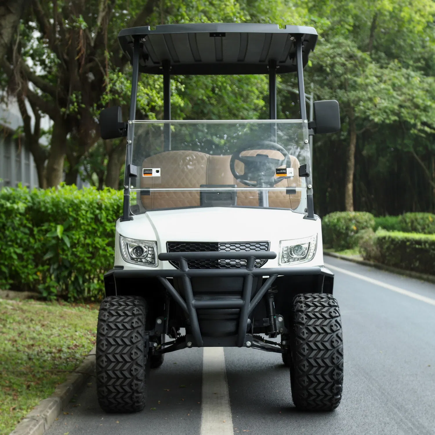 High Safety Electric Golf Utility Vehicle with Cargo Box