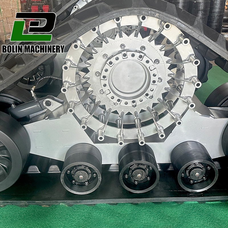 Triangle Tracked Wheel Track System for Fendt 5255 L Mcs 260HP Combine Crops Harvester