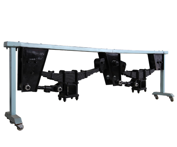 Semi Trailer Parts Spare Parts Double Axle Triple Axle German Type Mechanical Suspension System 16 Tons 18 Tons