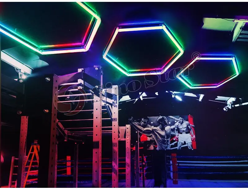 LED Hexagon Light View 6