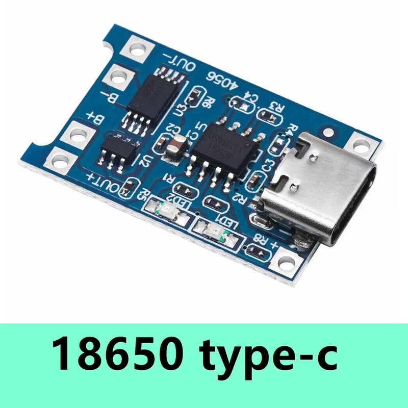 Micro USB 5V 1A 18650 Tp4056 BMS Lithium Battery Charging Module for Arduino