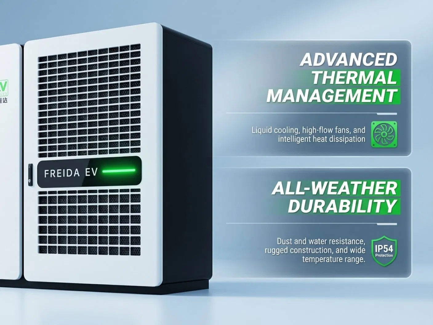 Freida Commercial Use Public Shopping Mall Parking Lots 480kw Charging Split System