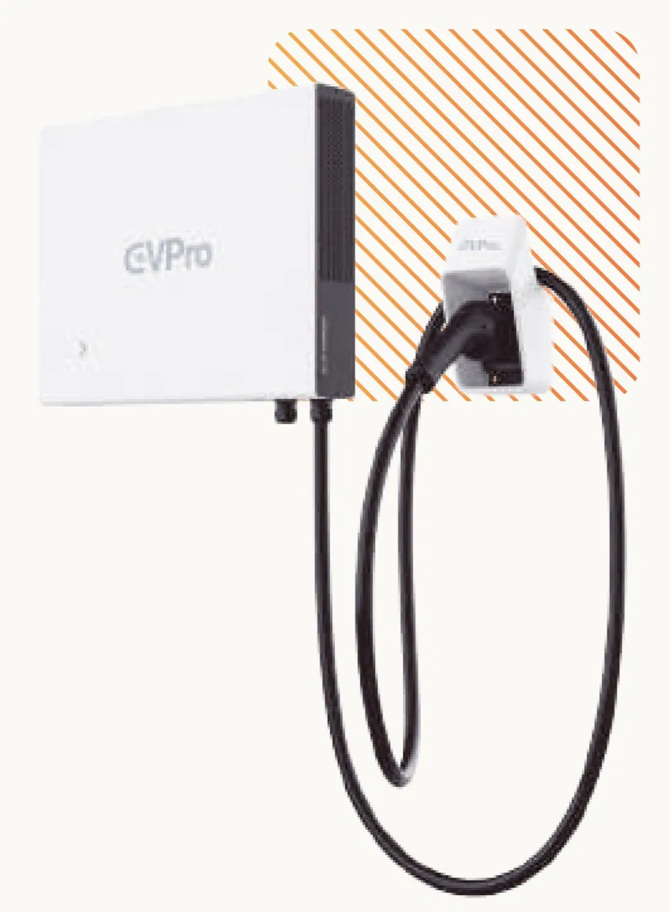 DC EV Charger Side View
