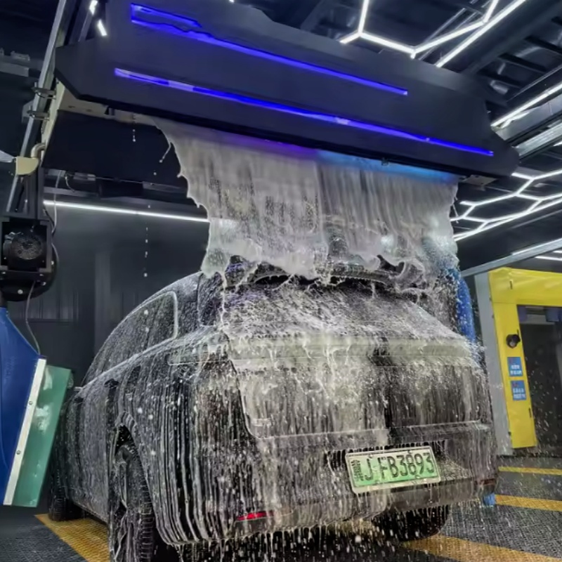 Automatic Car Wash Machine with Anti - Fog Windshield Treatment - Ideal for Cold - Climate Areas