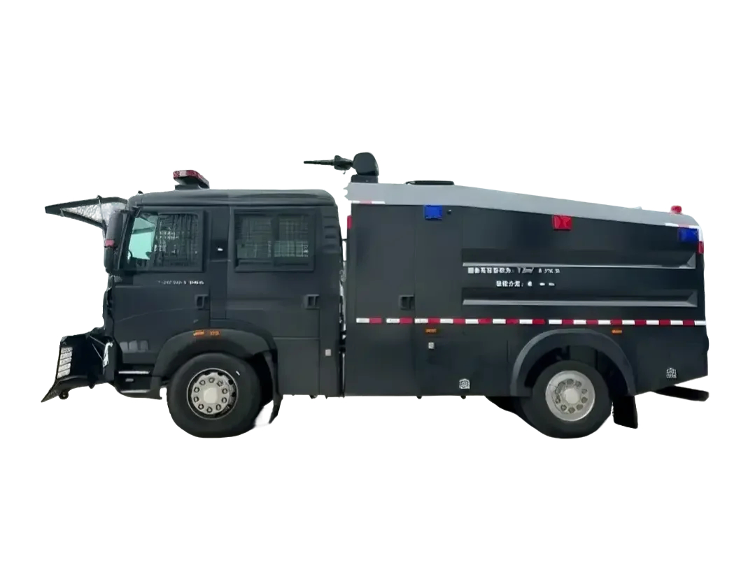 Advanced Law-Enforcement Water Dispersion Vehicle for Anti-Riot Public Safety Operations