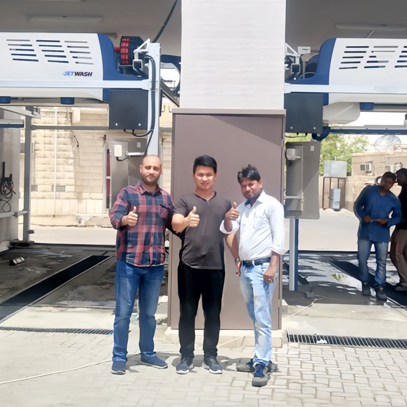 Touchless Car Washing Car Wash Machine with Automatic Windshield Cleaning - Ideal for Taxi Stands