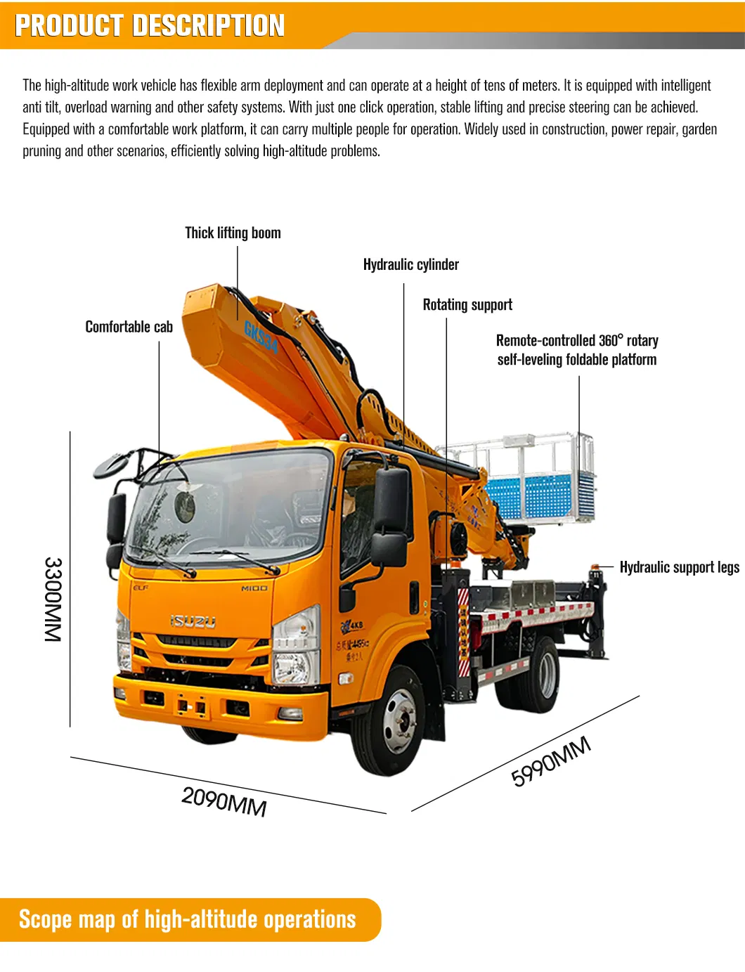 Aerial Work Vehicle Detail