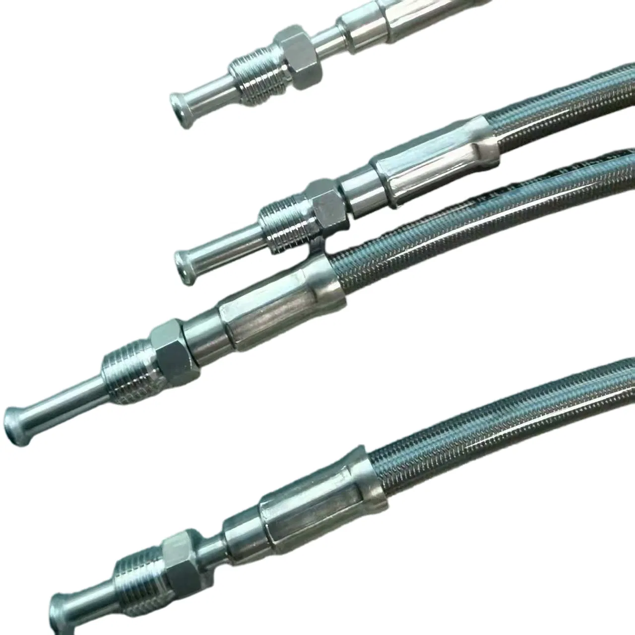 ODM Hydraulic Stainless Steel 304 Wire Braided PTFE Trailer Car Motorcycle Brake Components SAE J1401 DOT Certified Flexible Brake Device