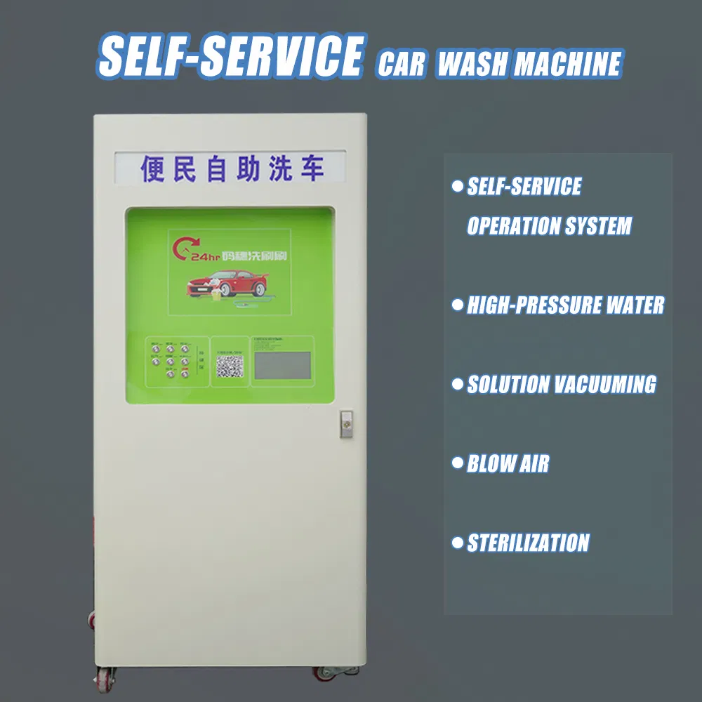 Car Wash Machinery, Self-Checkout, Car Washing System, Self Service Car Wash Machine