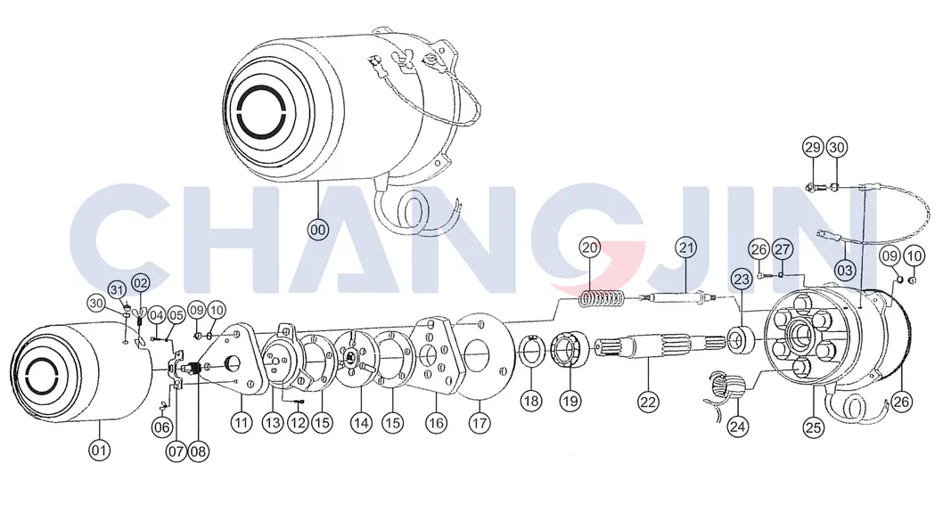 High-Quality Korean Hoist Brake Components