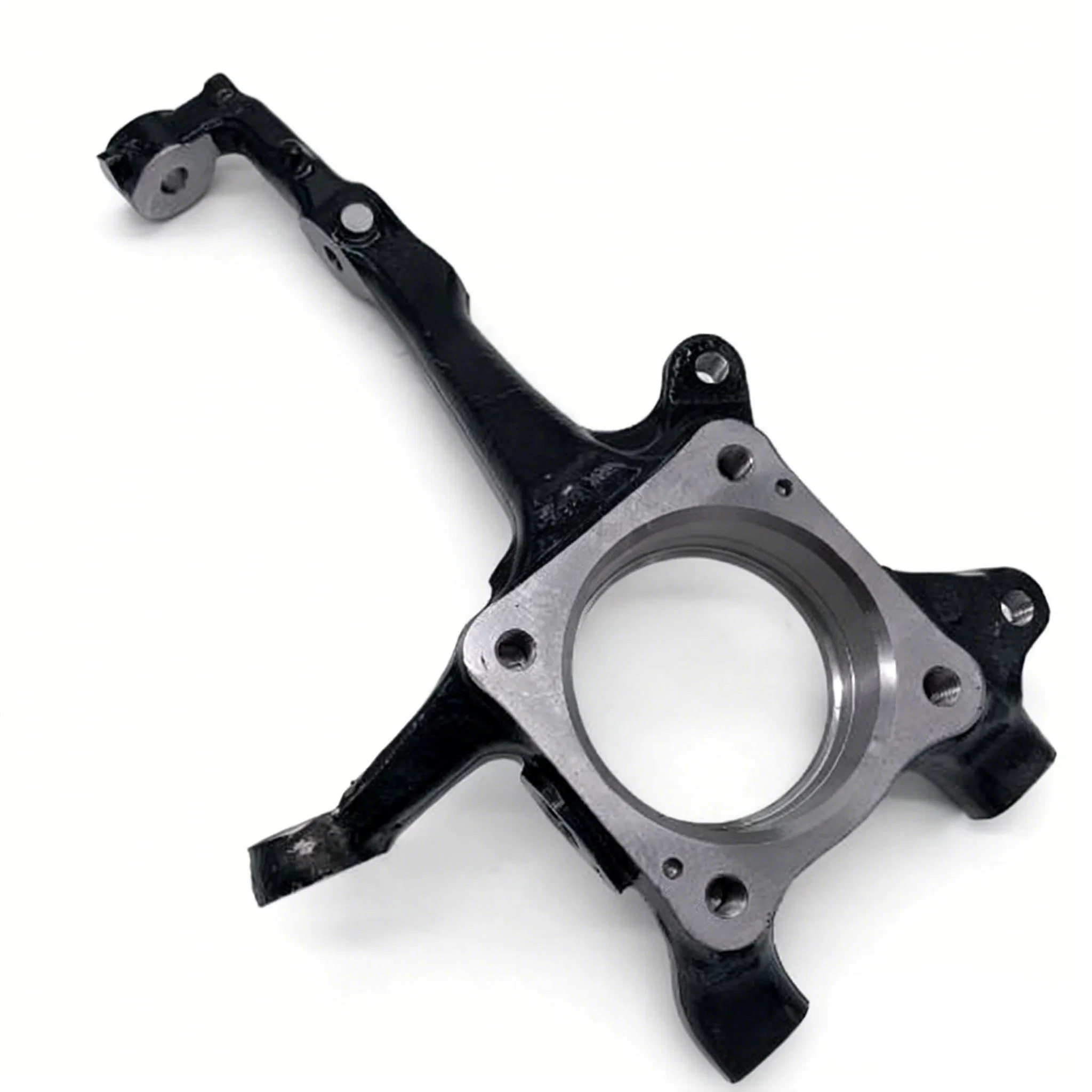 Aerodynamic Lost Wax Casting Aluminum Steering Knuckle Automotive Component for Vehicle Suspension