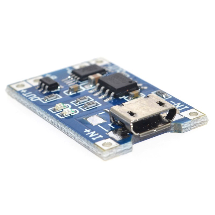 5V 1A Li-Battery Micro USB Charger Module Li-ion LED Charging Board