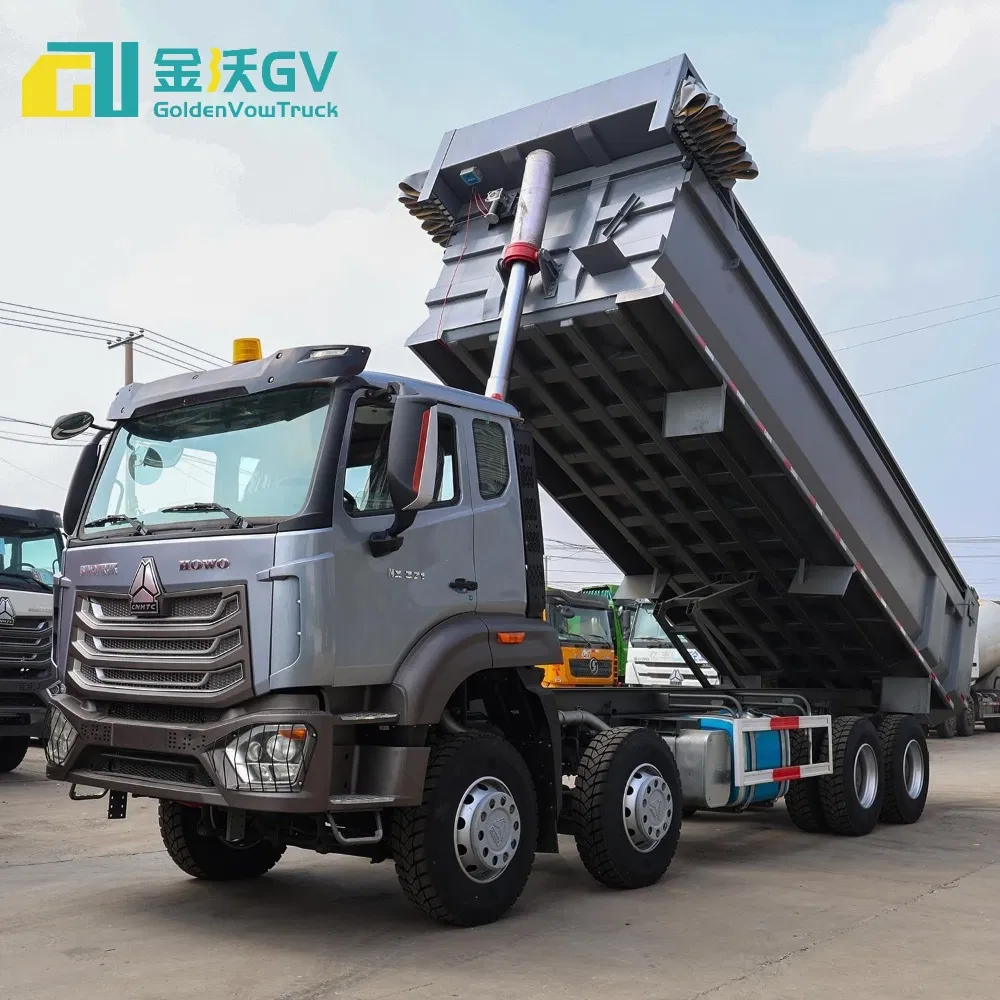 HOWO Nx Dump Truck Tipper System Engineered for a Rapid Complete Dump
