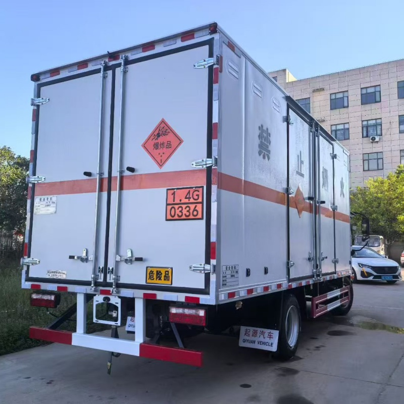 Advanced Blasting Transport Vehicle with Enhanced Safety Features