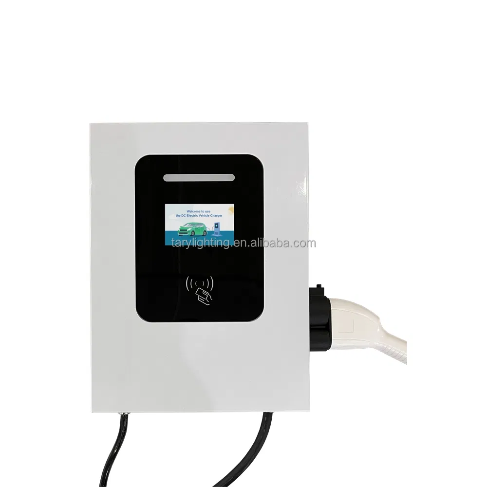7kw 20kw 30kw 40kw Wall-Mounted DC Fast Charger for Electric Vehicles, CCS2 Interface EV Charging Station, Smart Wallbox Evse for Commercial &amp; Home Use