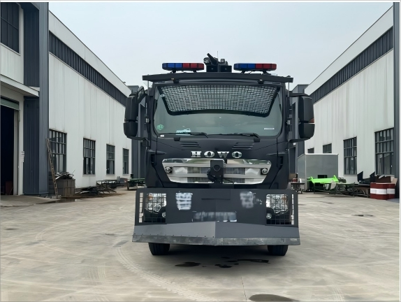 Advanced Law-Enforcement Water Dispersion Vehicle for Anti-Riot Public Safety Operations