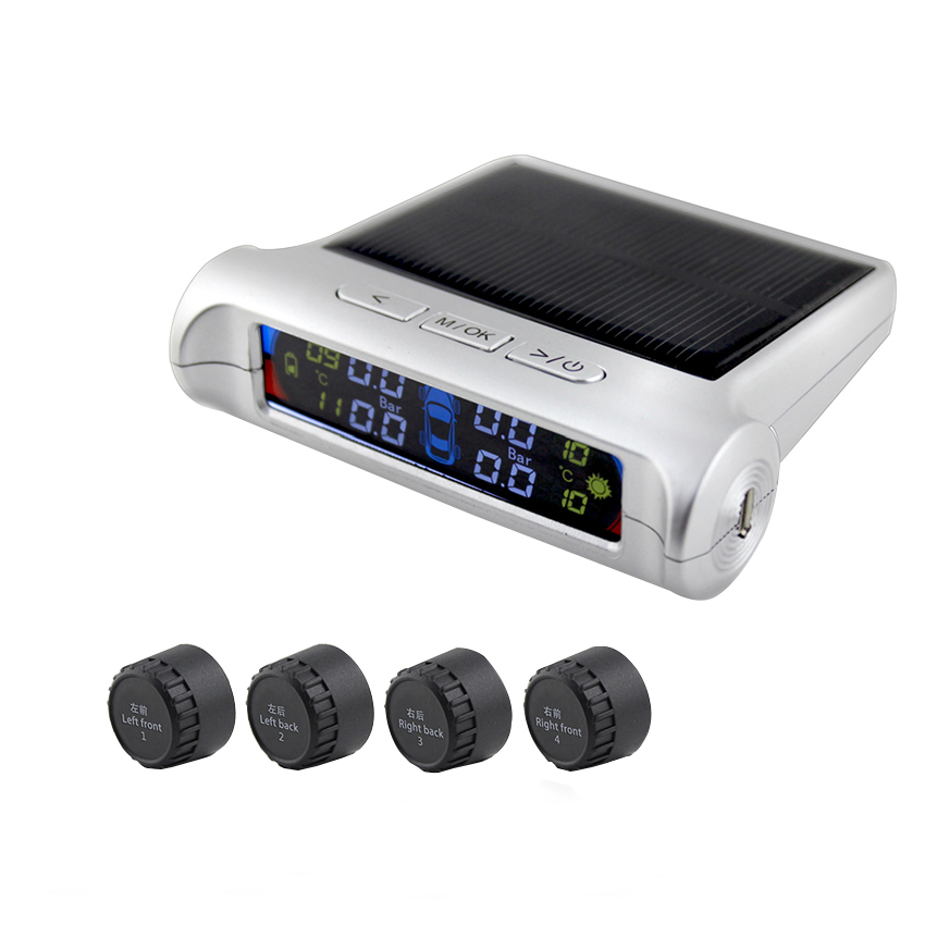 Wireless Cigarette Lighter TPMS Car Tire Pressure Monitoring System