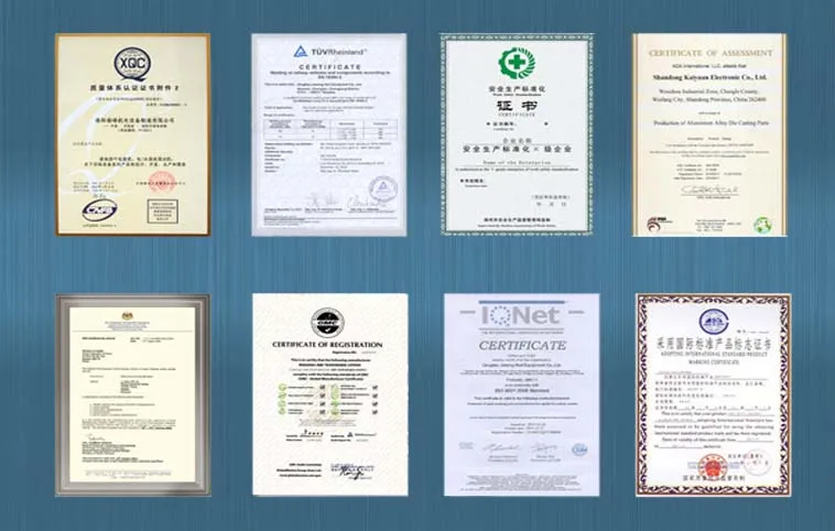 Certificates