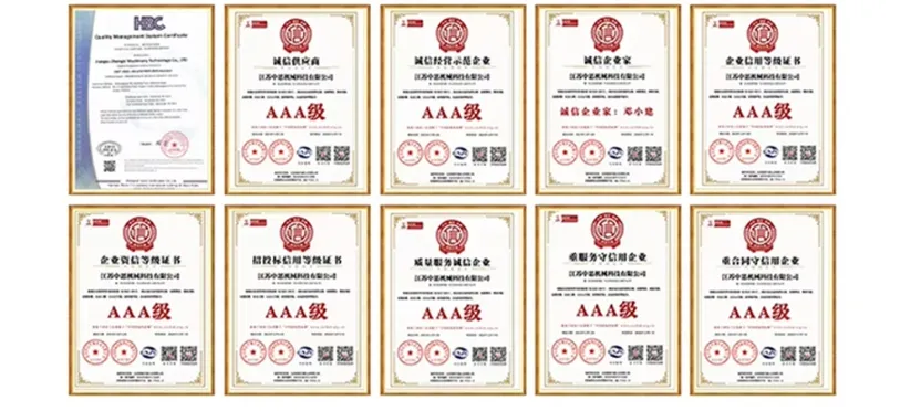 Certifications