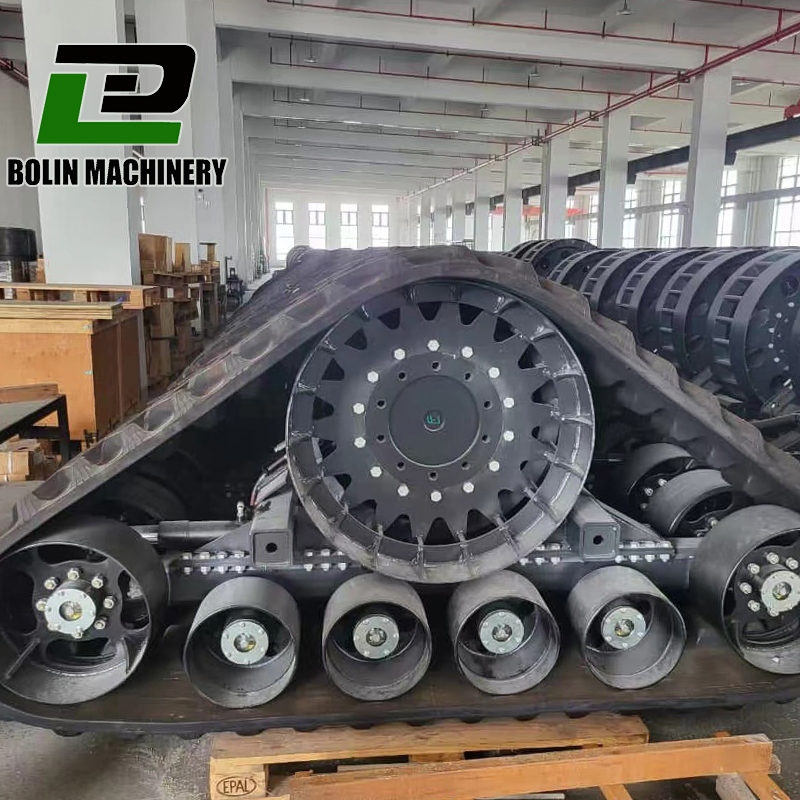 Triangle Tracked Wheel Track System for Fendt 5255 L Mcs 260HP Combine Crops Harvester